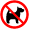honden verboden